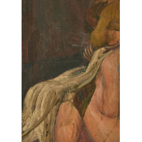 REN� AUBERJONOIS : 'L�da et le cygne, Fragment' (DOBIASCHOFSKY AUKTIONEN AG)