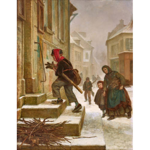 PIERRE �DOUARD FR�RE : Kalter Wintertag (DOBIASCHOFSKY AUKTIONEN AG)