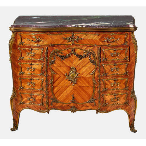 KOMMODE : Stil Louis XV, Paris, um 1900 (Fran�ois Linke) (DOBIASCHOFSKY AUKTIONEN AG)