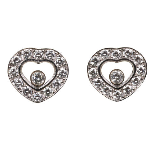 BRILLANT-OHRSTECKER : Chopard, 'Happy Diamonds', Gen�ve (DOBIASCHOFSKY AUKTIONEN AG)