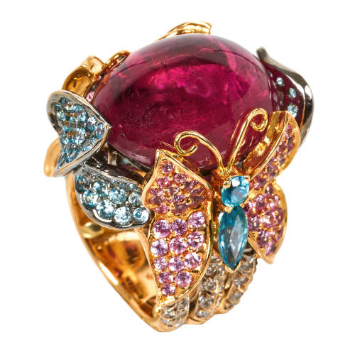 EDELSTEIN-RING : (DOBIASCHOFSKY AUKTIONEN AG)