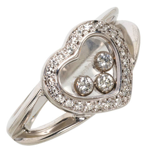 BRILLANT-RING : Chopard, 'Happy Diamonds', Gen�ve (DOBIASCHOFSKY AUKTIONEN AG)