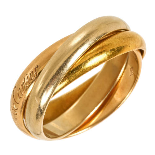GOLD-RING : Cartier, 'Trinity', Paris (DOBIASCHOFSKY AUKTIONEN AG)