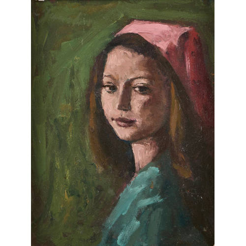 JEANNE) JANEB� (EIGTL. BARRAUD-PELLET : Portr�t einer jungen Frau (DOBIASCHOFSKY AUKTIONEN AG)