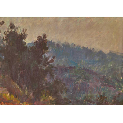 WERNER GFELLER : H�gelige Landschaft (DOBIASCHOFSKY AUKTIONEN AG)