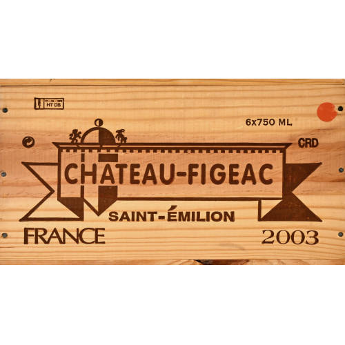 CH�TEAU FIGEAC : Saint-�milion, Premier Grand Cru Class� B, 2003 (DOBIASCHOFSKY AUKTIONEN AG)