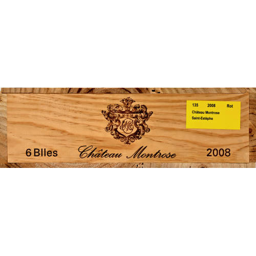 CH�TEAU MONTROSE : Saint-Est�phe, Deuxi�me Grand Cru Class�, 2008 (DOBIASCHOFSKY AUKTIONEN AG)
