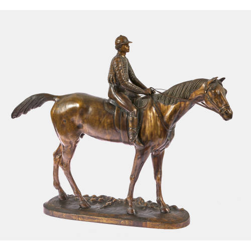 GAETANO : Jockey zu Pferd (DOBIASCHOFSKY AUKTIONEN AG)