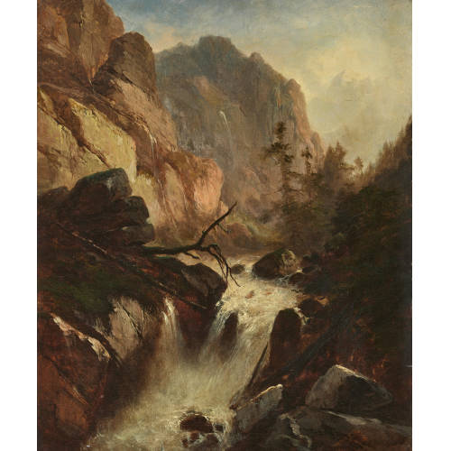 ALEXANDRE CALAME : Wildbach (DOBIASCHOFSKY AUKTIONEN AG)
