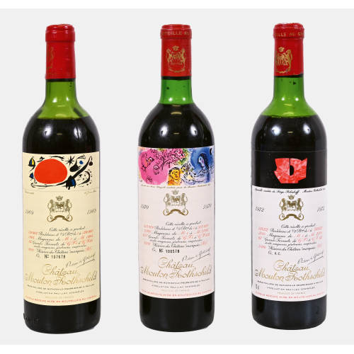 CH�TEAU MOUTON ROTHSCHILD : Pauillac, Premier Grand Cru Class�, 1969/1970/1972 (DOBIASCHOFSKY AUKTIONEN AG)