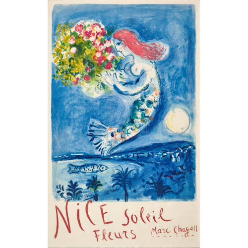MARC CHAGALL : 'Nice Soleil' (DOBIASCHOFSKY AUKTIONEN AG)