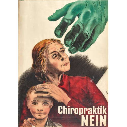 OTTO BAUMBERGER : 'Chiropraktik Nein' (DOBIASCHOFSKY AUKTIONEN AG)