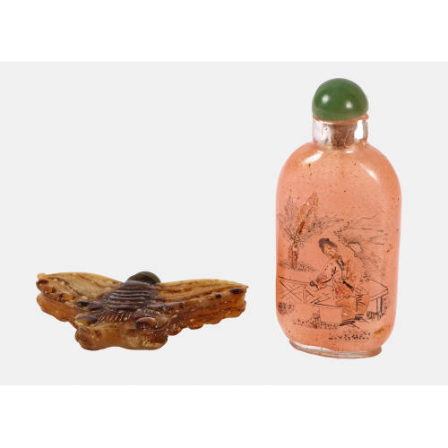 SNUFFBOTTLES : Japan, 19./20. Jh (DOBIASCHOFSKY AUKTIONEN AG)