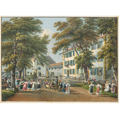 GABRIEL (GEN. LORY FILS) LORY : Vue de Montmirail et ses environs (DOBIASCHOFSKY AUKTIONEN AG)