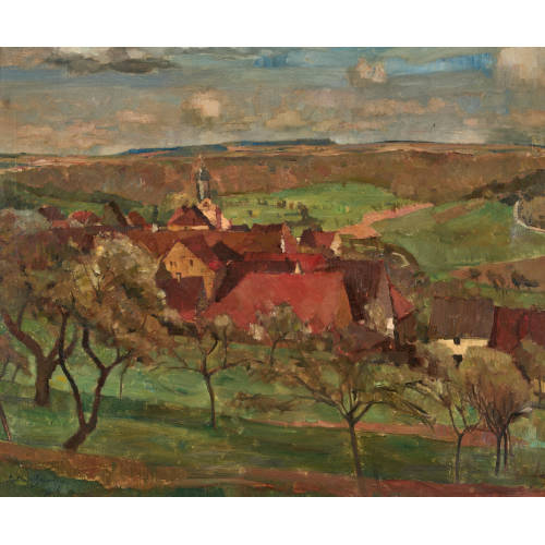 ARTHUR GRIMM : 'Vorfr�hling - Hollerbach' (DOBIASCHOFSKY AUKTIONEN AG)