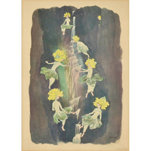 ERNST KREIDOLF : 'Primula Auricula' (DOBIASCHOFSKY AUKTIONEN AG)