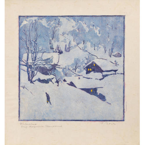 KLARA C�CILE BORTER : 'Winterabend' (DOBIASCHOFSKY AUKTIONEN AG)