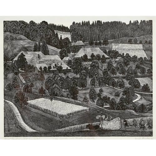 EMIL ZBINDEN : 'W�ckerschwend - Berner Landschaft IV, Emmental' (DOBIASCHOFSKY AUKTIONEN AG)