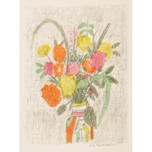 MAX PEIFFER-WATENPHUL : 'Blumen in chinesischer Vase' (DOBIASCHOFSKY AUKTIONEN AG)