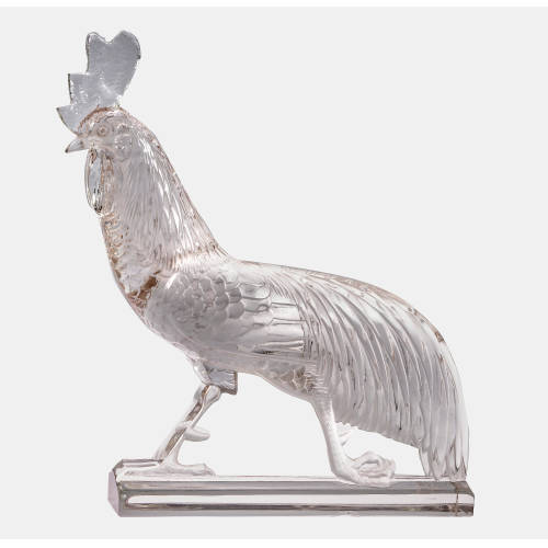 REN� LALIQUE : Figur 'Coq de jungle', Wingen-sur-Moder, um 1930 (DOBIASCHOFSKY AUKTIONEN AG)