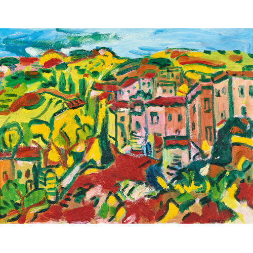 JEAN-LOUIS PIGUET : S�dliche Landschaft (DOBIASCHOFSKY AUKTIONEN AG)