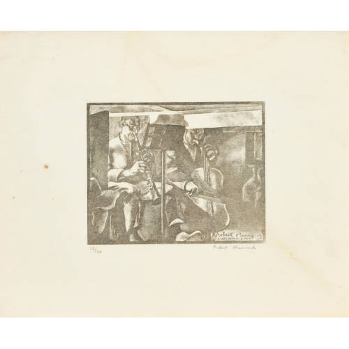 ROBERT HAINARD : 'Orchestre rustique' (DOBIASCHOFSKY AUKTIONEN AG)