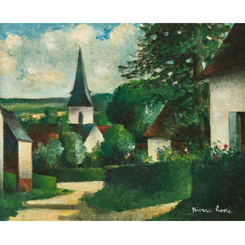 PIERRE HOD� : Village (DOBIASCHOFSKY AUKTIONEN AG)