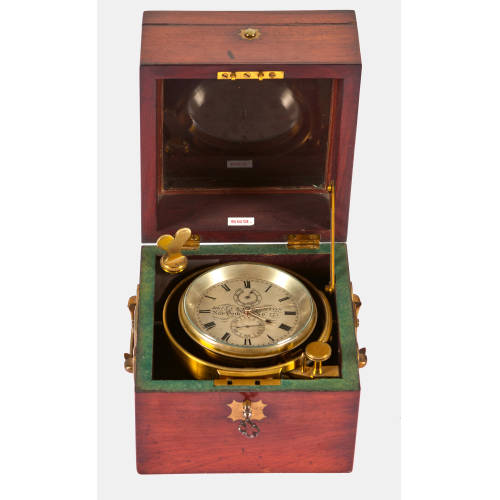 SCHIFFSCHRONOMETER : New York, um 1850 (Bliss & Creighton) (DOBIASCHOFSKY AUKTIONEN AG)