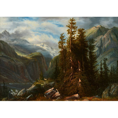 FRAN�OIS DIDAY : Berglandschaft (DOBIASCHOFSKY AUKTIONEN AG)