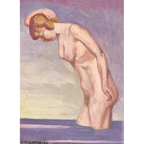 F�LIX VALLOTTON : 'Femme nue de profil' (DOBIASCHOFSKY AUKTIONEN AG)