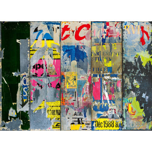 RAYMOND HAINS : 'Sans titre no 1 (s�rie Dauphin)' (DOBIASCHOFSKY AUKTIONEN AG)
