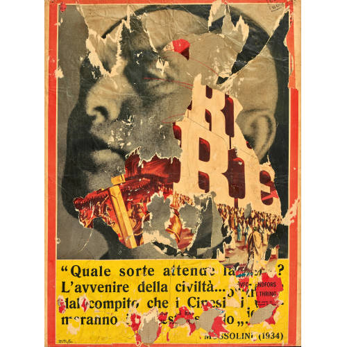 MIMMO ROTELLA : 'L'ultimo re dei re' (DOBIASCHOFSKY AUKTIONEN AG)