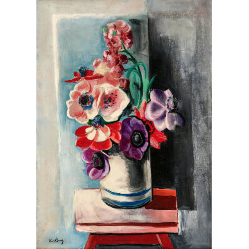 MO�SE KISLING : 'An�mones' (DOBIASCHOFSKY AUKTIONEN AG)