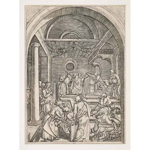 MARCANTONIO RAIMONDI : 'Der zw�lfj�hrige Jesus im Tempel' (DOBIASCHOFSKY AUKTIONEN AG)