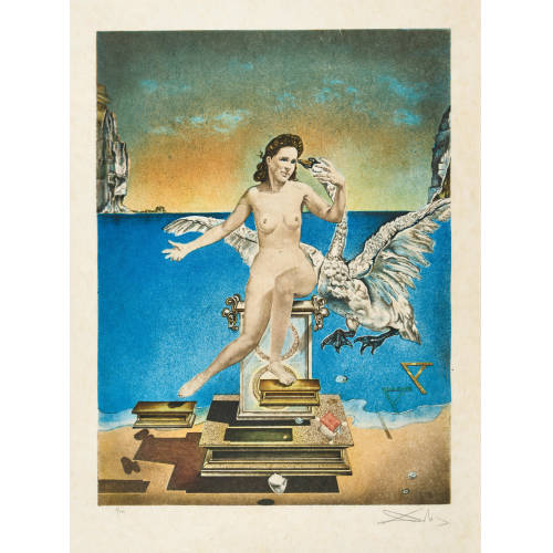 SALVADOR DAL� : 'Leda atomica' (DOBIASCHOFSKY AUKTIONEN AG)