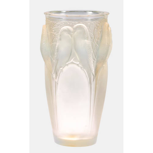 REN� LALIQUE : Vase 'Ceylan', Wingen-sur-Moder, um 1930 (DOBIASCHOFSKY AUKTIONEN AG)
