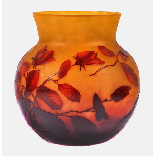 DAUM FR�RES : Vase, Nancy, um 1910-1915 (DOBIASCHOFSKY AUKTIONEN AG)