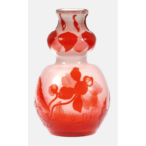 �MILE GALL� : Vase, Nancy, um 1900 (DOBIASCHOFSKY AUKTIONEN AG)