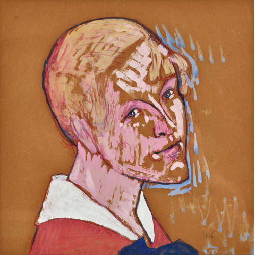 ALBERT SCHMIDT : Portrait d'une femme (DOBIASCHOFSKY AUKTIONEN AG)