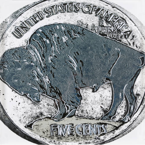 ANDY WARHOL : 'Buffalo Nickel' (DOBIASCHOFSKY AUKTIONEN AG)