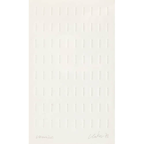 G�NTHER UECKER : Ohne Titel (DOBIASCHOFSKY AUKTIONEN AG)