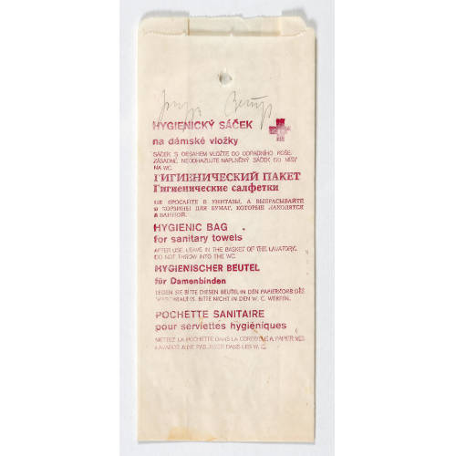 JOSEPH BEUYS : 'Hygienicky S�cek' (DOBIASCHOFSKY AUKTIONEN AG)