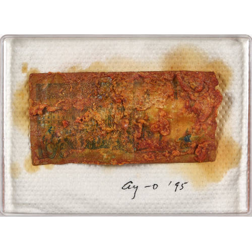 TAKOW LIJIRNA AY-O : Frittierte Banknote (DOBIASCHOFSKY AUKTIONEN AG)
