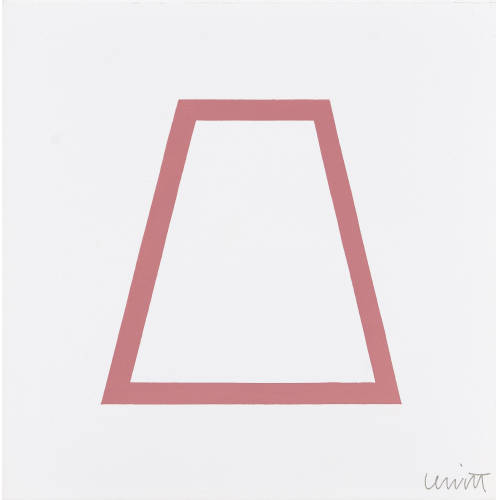 SOL LEWITT : 'Five geometric figures in five colors' (DOBIASCHOFSKY AUKTIONEN AG)