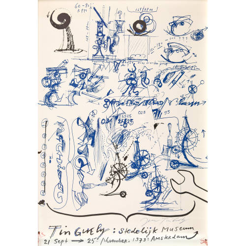JEAN TINGUELY : 'Tinguely: Stedelijk Museum' (DOBIASCHOFSKY AUKTIONEN AG)