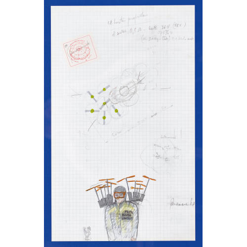 HENRI) PANAMARENKO (VAN HERWEGEN : 'Toymodel of space' (DOBIASCHOFSKY AUKTIONEN AG)