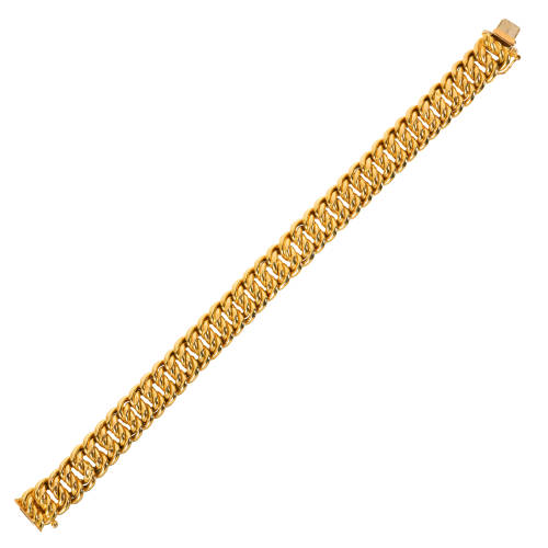 GOLD-BRACELET : UnoAErre, Arezzo (DOBIASCHOFSKY AUKTIONEN AG)