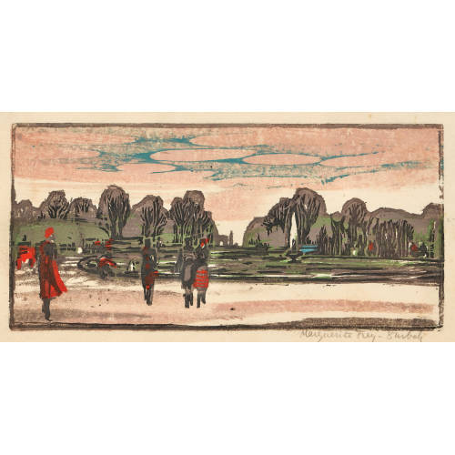 MARGUERITE FREY-SURBEK : 'Jardin des Tuileries' (DOBIASCHOFSKY AUKTIONEN AG)
