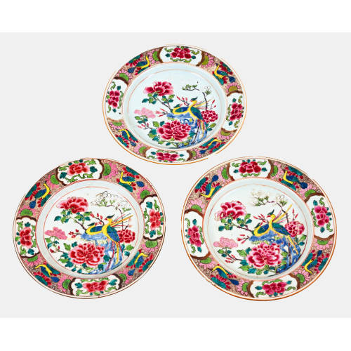 TELLER : Qing-Dynastie, China, 1732-1795 (Qianlong-Periode) (DOBIASCHOFSKY AUKTIONEN AG)