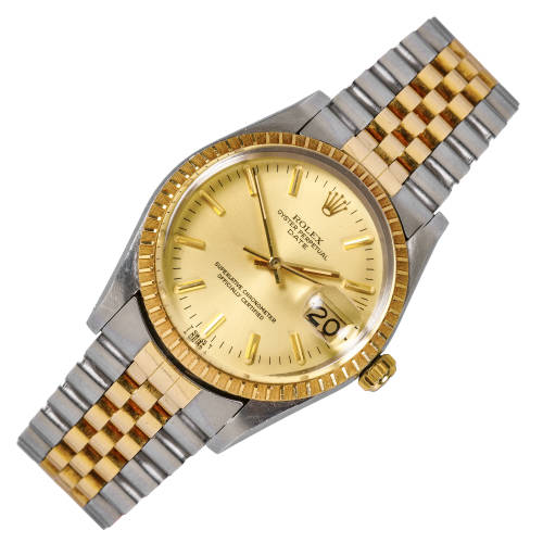 ROLEX : Armbanduhr 'Oyster Perpetual Date' (DOBIASCHOFSKY AUKTIONEN AG)